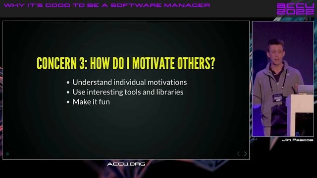 Why It’s Good to Be A Software Manager - Jim Pascoe - ACCU 2022 смотреть онлайн