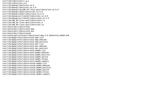 Ubuntu: libncurses.so.5 : Error while loading shared libraries смотреть онлайн