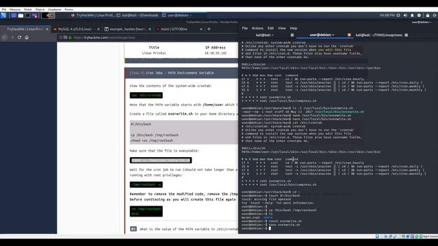 TryHackMe #62 Linux PrivEsc смотреть онлайн