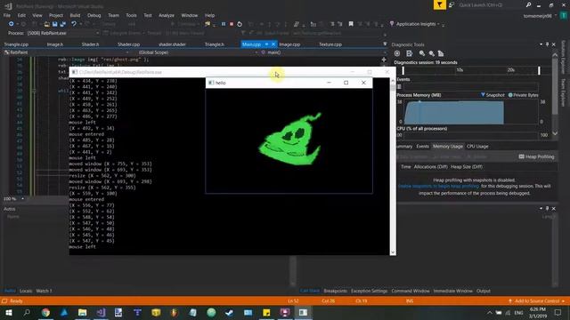 Window/Events/Textures/Shaders with OpenGL and GLFW смотреть онлайн