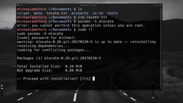 How to use the locate command in Arch Linux смотреть онлайн