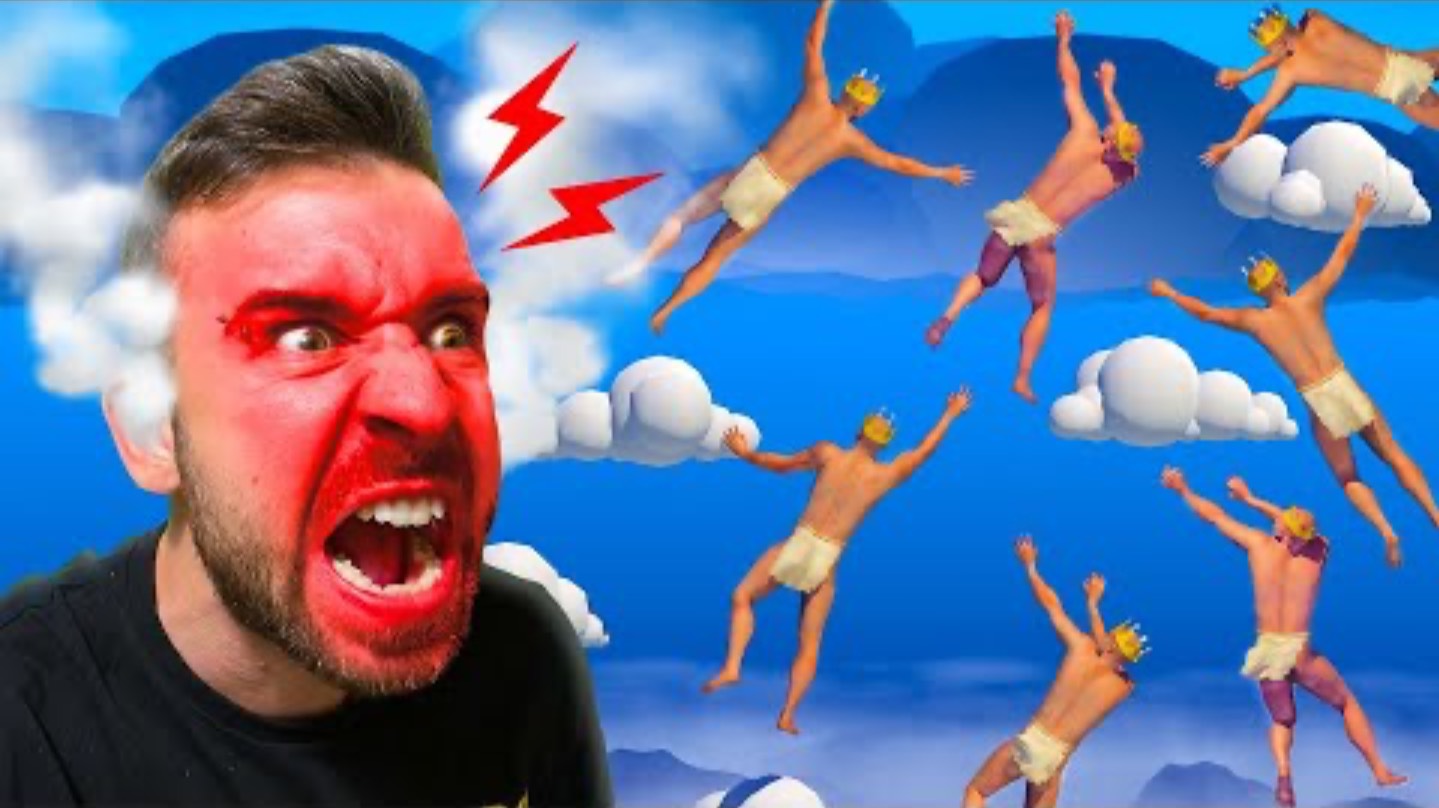 1000 ПОСЛЕДНИХ ПОПЫТОК в A Difficult Game About Climbing смотреть онлайн