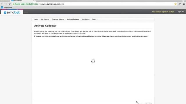Installing a Linux Collector - Sumo Logic Quickstart Tutorials смотреть онлайн