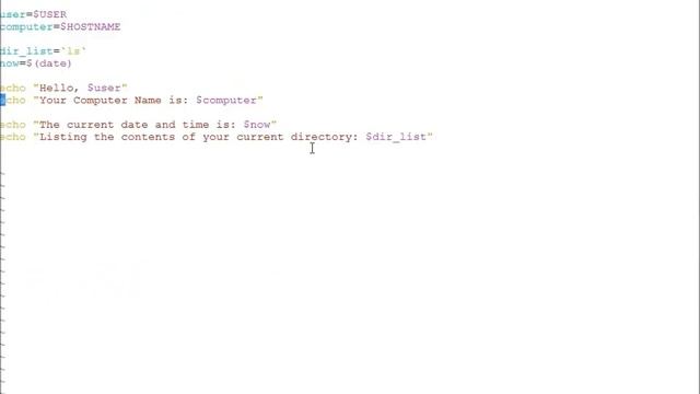 Bash Shell Scripting - Topic# 2 - What Variables are and How to Use Them смотреть онлайн