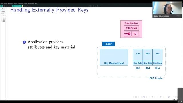 RIOT Summit 2021, System Security: "Integration of a cryptographic API with configurable ..." смотреть онлайн