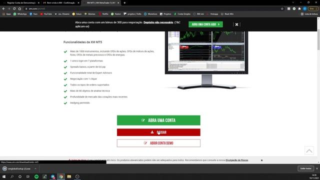 COMO BAIXAR E INSTALR O MT5 DEMO NA XM смотреть онлайн
