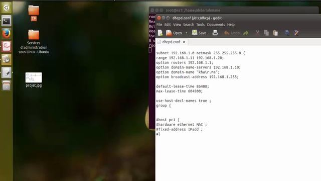 installation et configuration d'un serveur dhcp sous linux darija смотреть онлайн