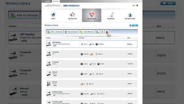 LFconnect: My Workouts - Workout Library & Workout Calendar смотреть онлайн