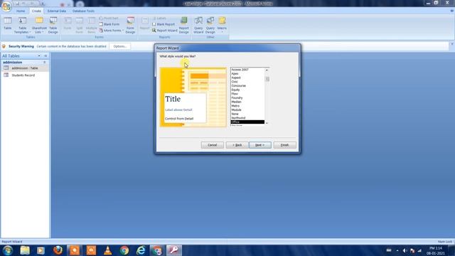 How to create report in MS-Access | Hindi tutorials - By Manish Kaushal | MKTC смотреть онлайн