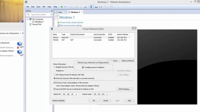 Vmware Fix : Network Bridge on Device VMnet0 is Temporary down смотреть онлайн