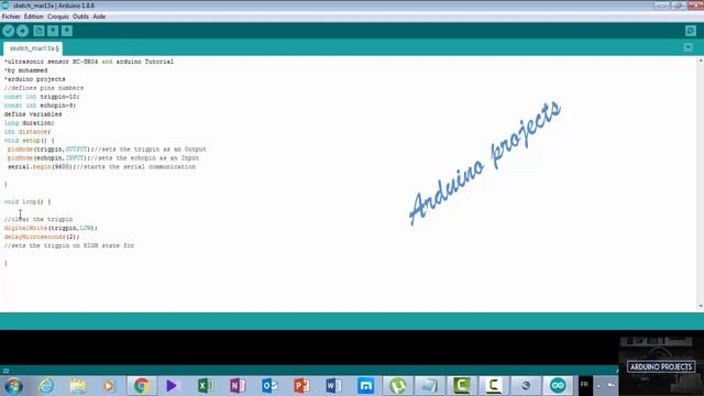 [Tuto] Ultrasonic sensor HC-SR04 with arduino {proteus} another code смотреть онлайн