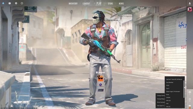 How to change agent holding weapon skin CS2: change weapon in lobby on your agent skin смотреть онлайн