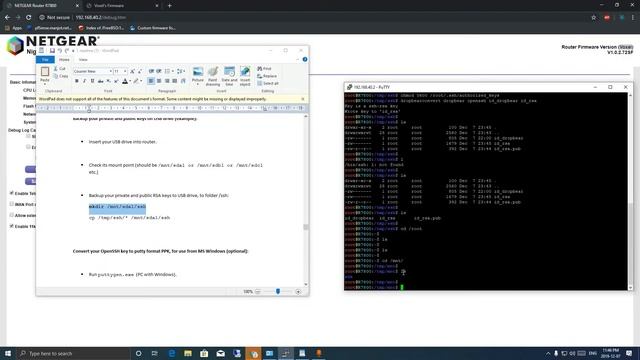 Enable SSH on R7800 смотреть онлайн