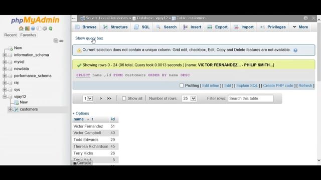 MySQL Database Tutorial #9 Sort Direction ( हिन्दी) смотреть онлайн