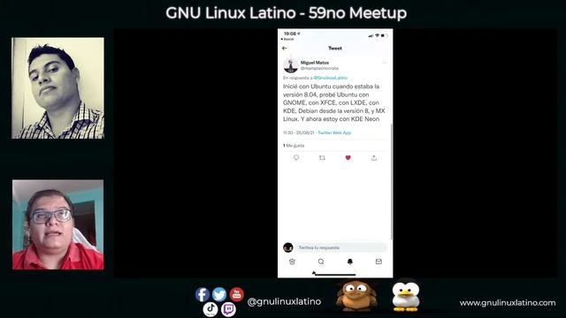 Redes Sociales con Software Libre - 59no Meetup GNU Linux Latino смотреть онлайн