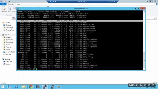 SAP HANA - FEW BASIC LINUX COMMANDS смотреть онлайн