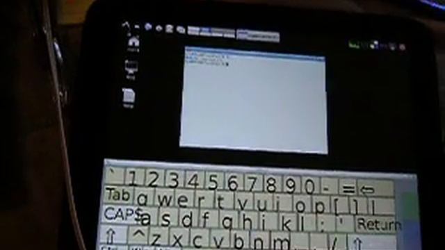 Ubuntu with gestures & onscreen keyboard on HP TouchPad - VIM смотреть онлайн