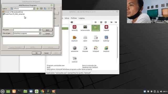 cara instal aplikasi windows di linux смотреть онлайн