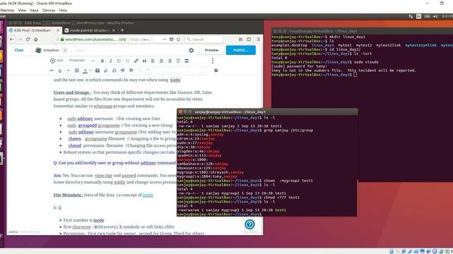 Linux File System Tips : sudo command смотреть онлайн
