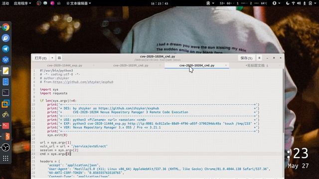 Exphub教程，Nexus 远程命令执行漏洞利用脚本，CVE-2020-10199 CVE-2020-10204 CVE-2020-11444 смотреть онлайн