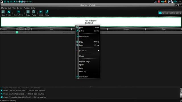 Gparted Formatear, crear y eliminar particiones - NTFS y ext4 смотреть онлайн