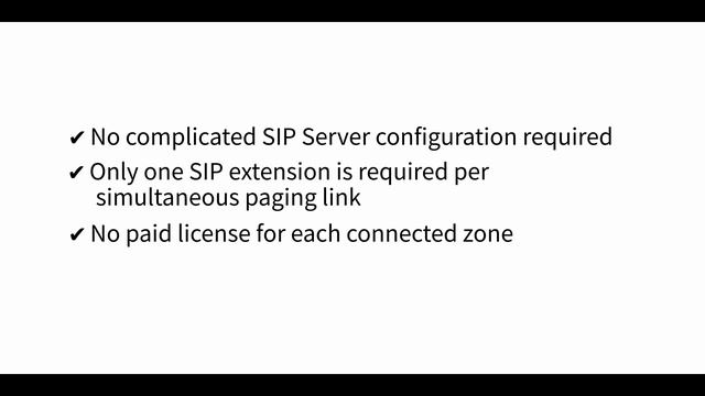 SIP Zone Paging смотреть онлайн