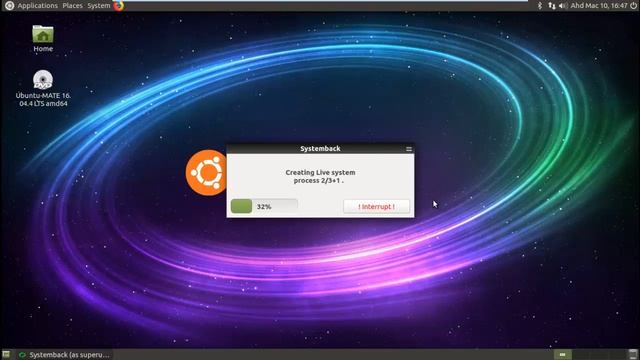 Compress Ubuntu OS into Image Live using SystemBack смотреть онлайн