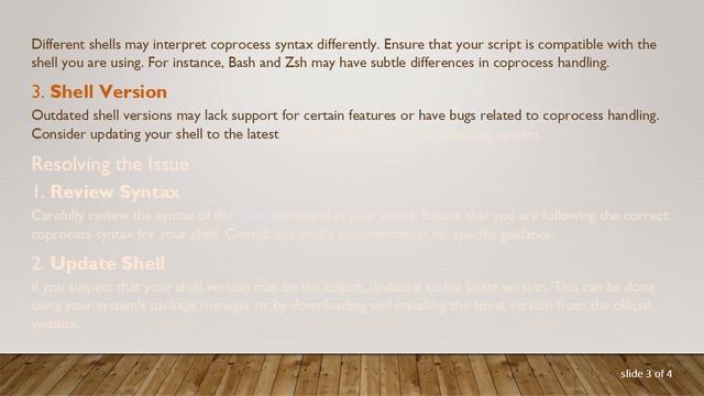 Troubleshooting the "no coprocess" Error in Unix/Linux's Read Command смотреть онлайн