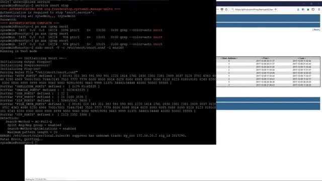 Part 6 - IDS with Snort & Barnyard2 - issues - Ubuntu смотреть онлайн