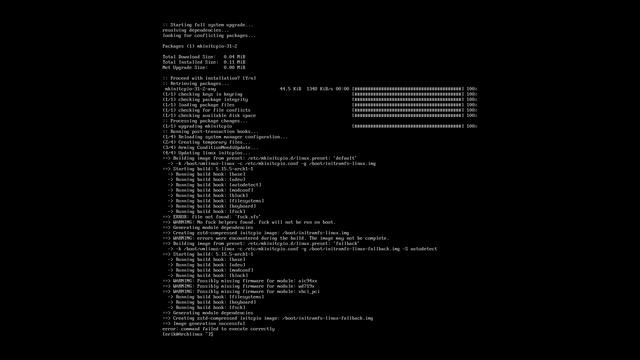 ArcoLinux : 2389 Going for a xfs filesystem - install xfsprogs too for mkinitcpio - fsck.xfs error смотреть онлайн