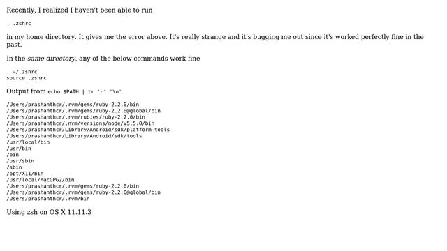 No such file or directory .zshrc смотреть онлайн