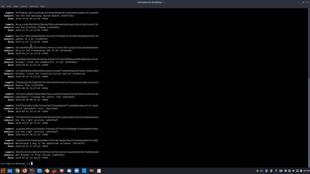 My Blender Issue Update ArchLinux смотреть онлайн