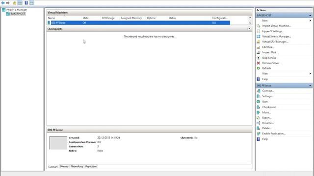 PfSense and Hyper-V using one NIC trunk смотреть онлайн