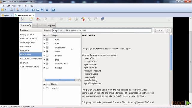 Kali Linux Web App Testing: Introduction to Vulnerability Scanners | packtpub.com смотреть онлайн