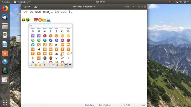 How to use Emoji smilley in Ubuntu Linux 18.04, Linux mint 19,SUSE. смотреть онлайн
