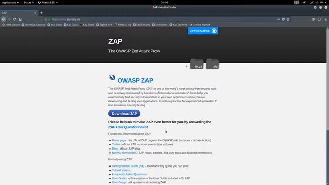 Introduction to OWASP ZAP Scanner and Proxy tool смотреть онлайн