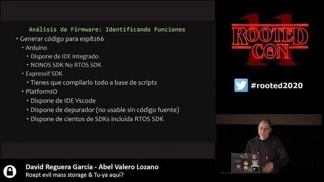 Roapt evil mass storage & Tu-ya aqui? Parte 2 - Abel Valero [RootedCON2020-ES] смотреть онлайн