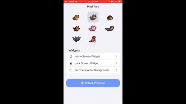 How to add Pixel Pals widget on iPhone?