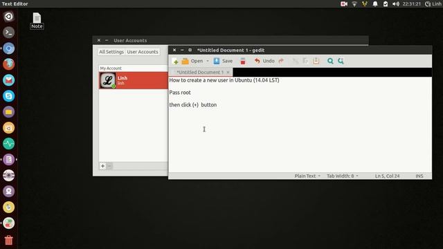 Ubuntu - How to create a new user in Ubuntu 14.04 LTS смотреть онлайн