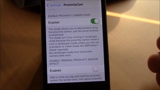 ProximityCam - Take Pictures Using The Proximity Sensor смотреть онлайн