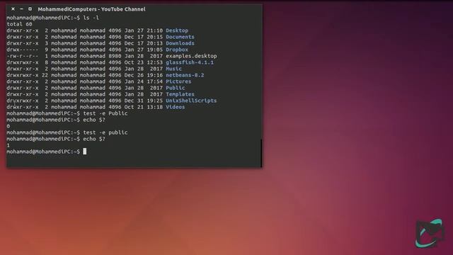 07 - Unix Shell Scripts - File Directory Operators смотреть онлайн