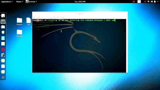How to find your ip (Kali Linux) смотреть онлайн