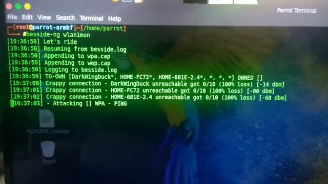 Parrot os wifi problem смотреть онлайн