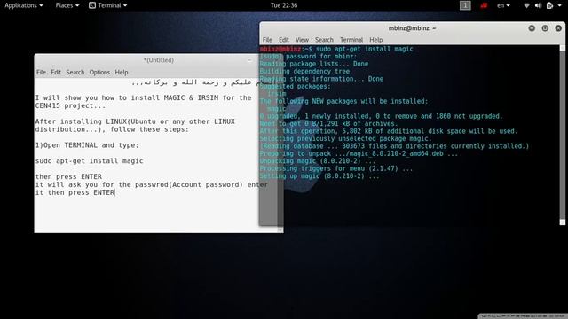 How to install MAGIC & IRSIM смотреть онлайн