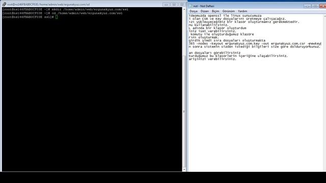 Openssl İle CSR Kodu Oluşturma (detaylı ve %100 anlaşılır) смотреть онлайн