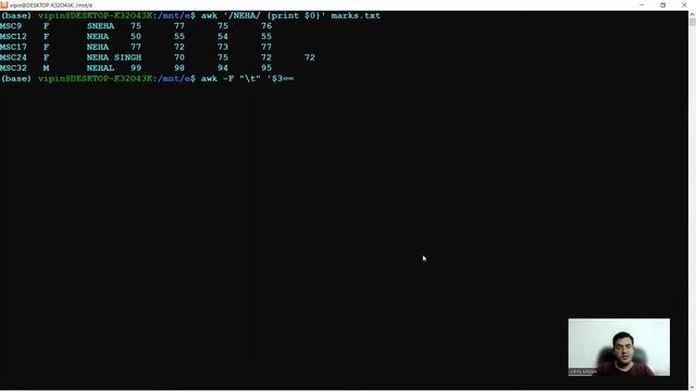 Linux_3 - awk for data analysis - part 2 - BEGIN - END syntax, for loop, glimpse of sed смотреть онлайн