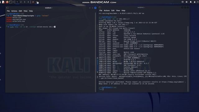 LAUNCH Brute Force Attack on Telnet | NMAP Scripting Engine смотреть онлайн