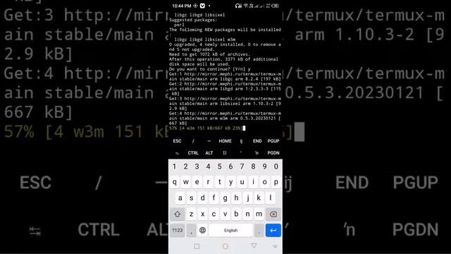 Visit Website With Termux (w3m Termux) смотреть онлайн