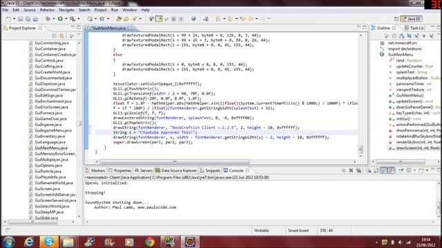 How To Make A Griefing Client Part 1 - Editing The Main Menu смотреть онлайн